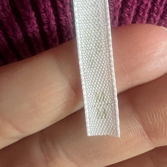 Free People Deep Red Knit Sweater - Picture 4 of 4